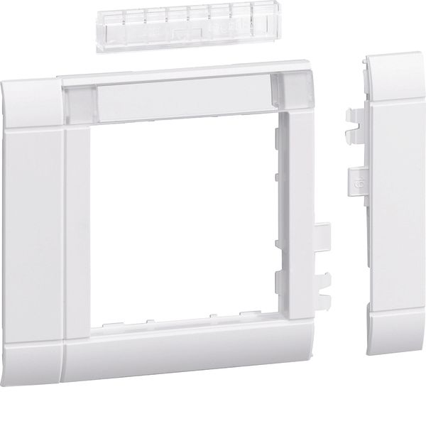 Frontplate modular, CP 55, Lid 80, hfr, Labeling Field, purewhite image 1