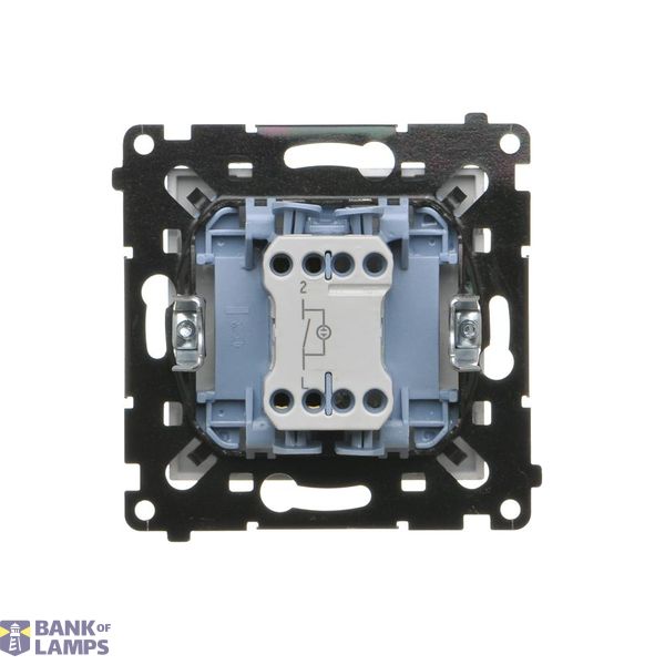 RTV final aerial socket, separated, (module), Simon 24, IP20/IP44, graphite mat image 1
