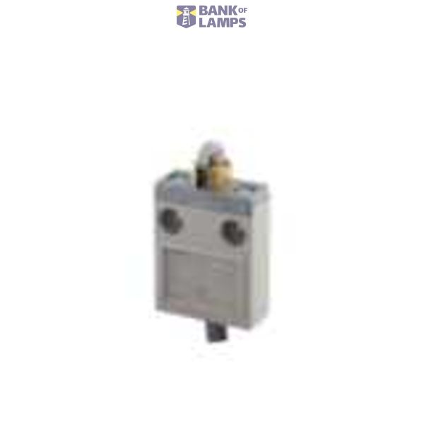 Compact enclosed limit switch, cross roller plunger, 4 A 30 VDC, 3m VCTF oil-resistant cable D4CN3203M image 1