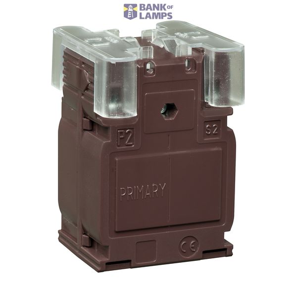 TAQ2M - Single-phase current transformer - Cable/busbar: wound primary - Ratio: 25/5A - Class: 0.5/1 - Performance: 2/4VA image 1