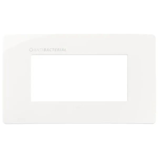 Plana Up 4M cover plate, antib. white image 1