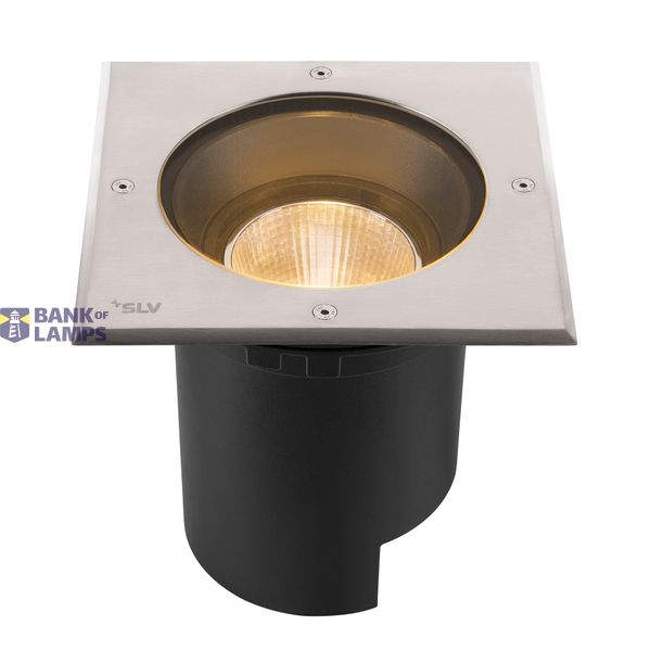 DASAR® L, square cover 24° 3000K incl. DALI driver in stainless steel image 4