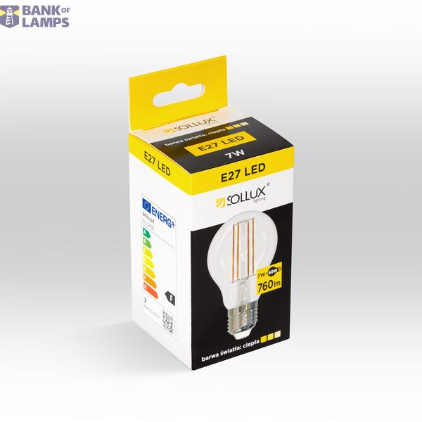 LED bulb E27 3000K 7W 760lm image 5