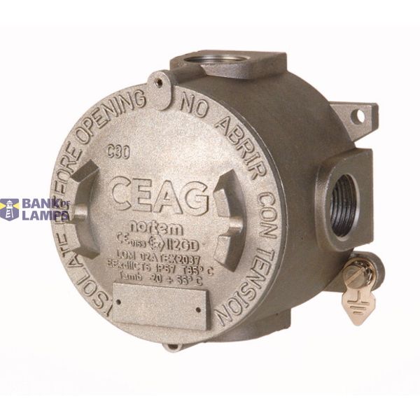 Ex-d Terminal box, Variant: C30 X2, Cable entry: 4x 3/4z NPT image 2