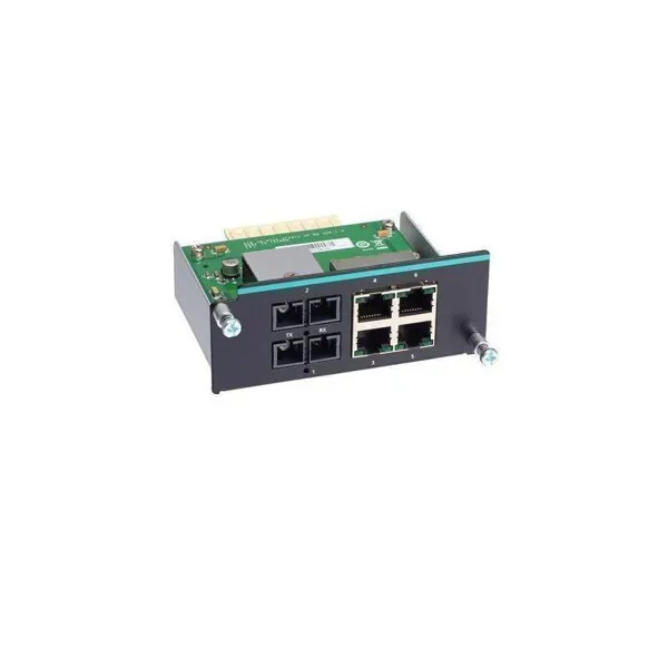 MOXA – IM-6700A-2SSC4TX – Fast Ethernet module with 2 single-mode 100BaseFX ports with SC connector, 4 101 image 1