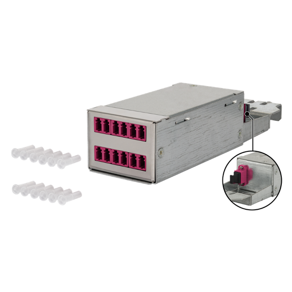 DCCS Module OM4 6xLC-Duplex/1xMTP-M, type B image 3