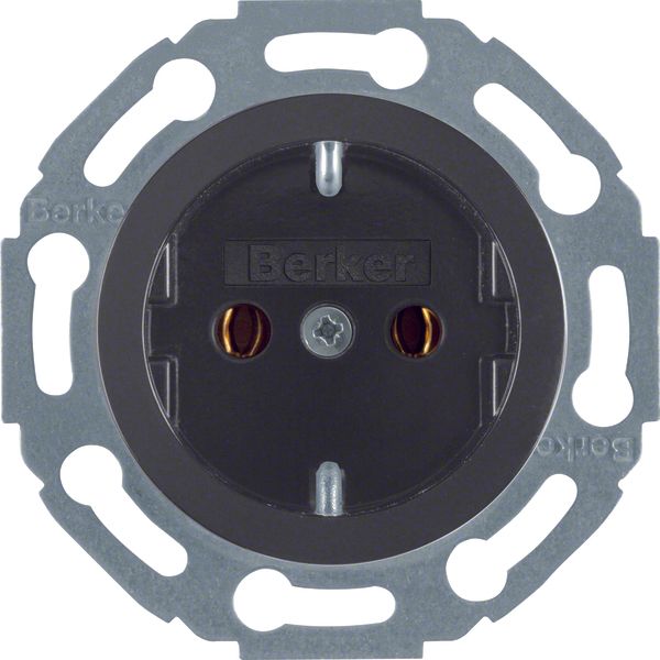 SCHUKO soc.out.,mounting orient. var. in 45°step,screw-in lift ,1930/g image 1