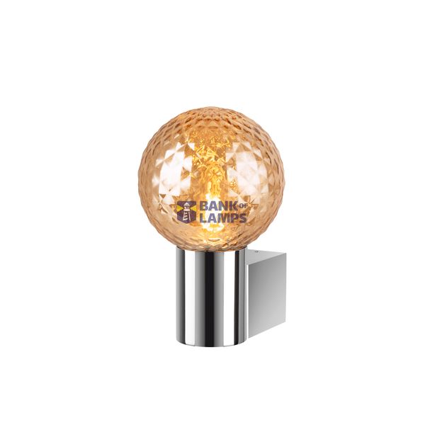 VARYT, wall-mounted light, round, 1x max. 6W E14, chrome image 4