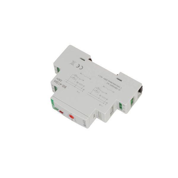 Bistable relay with timer and contact position memory, for DIN rail. BIS-413M image 3