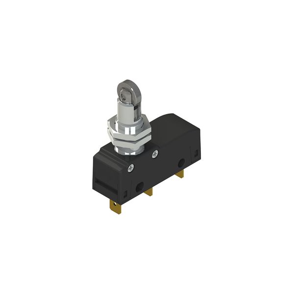 Microswitch with transversal roller plunger image 1