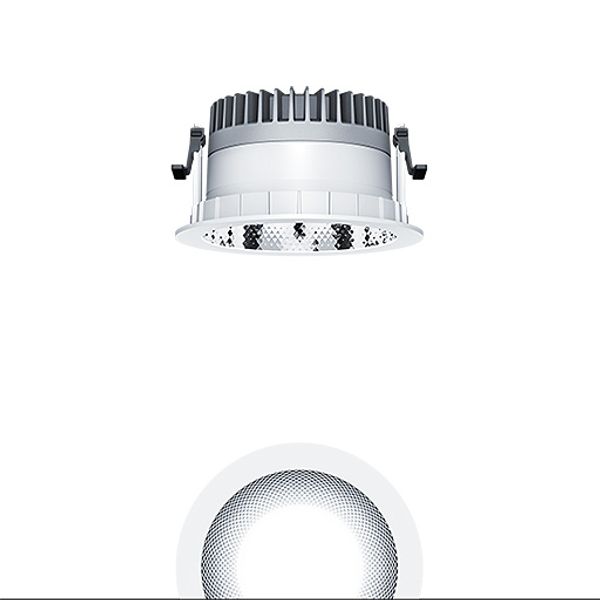 PANOS R R150 3k-840 LDO H FAL WH - LED ceiling-recessed luminaire image 1