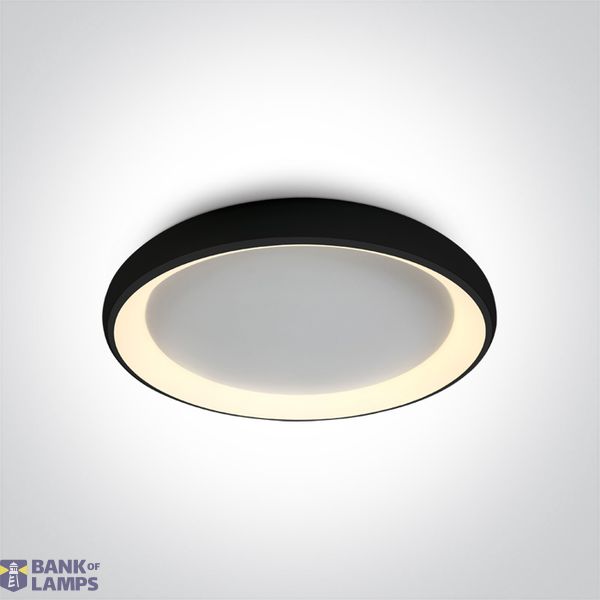 62144N/B/V BLACK PLAFO 50W CCTV IP20 230V DIMMABLE image 1