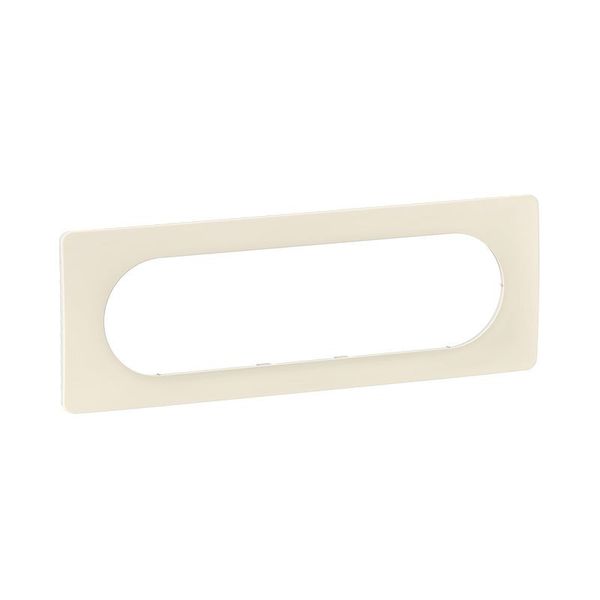 PLATE 3G LARGE ALMOND WHITE image 2