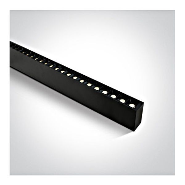 38150B/B/V BLACK 48x SPOTS UGR17 40W CCTV PV 230V DARK LIGHT image 1