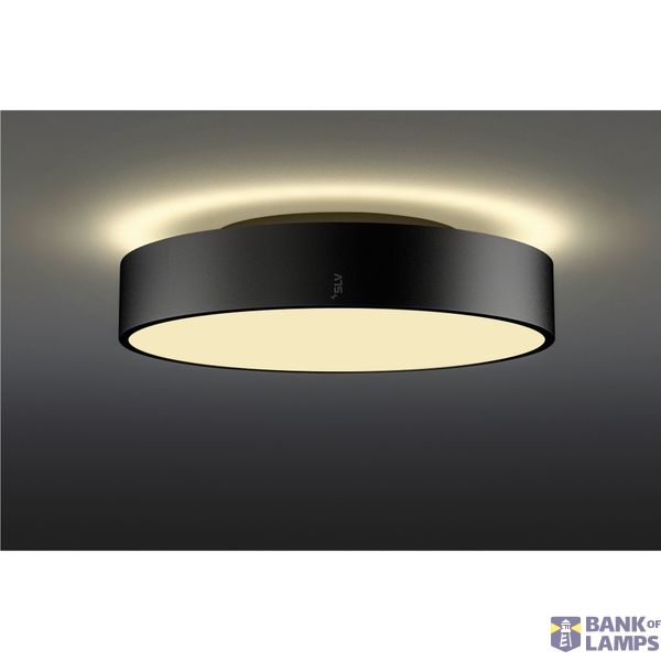 MEDO® PRO 40, wall- and ceiling-mounted light, round, 3000/4000K, 19W, trailing-edge phase, 110°, black image 5