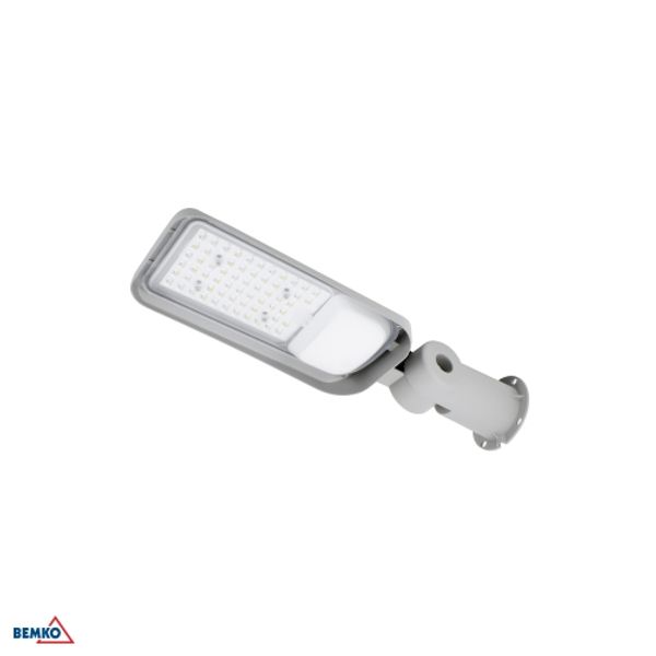 LED STREET LIGHT JAZMIN 70W 4000K 9100LM IP65 LIGHT GRAY image 1