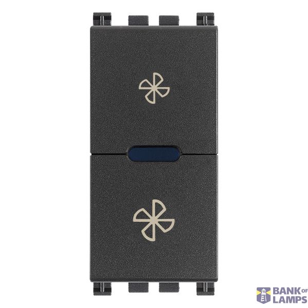 Dimmer for fans 120V grey image 1