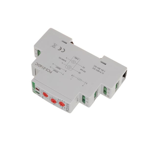 10-function time relay with semiconductor output (open collector transistor OC) image 5