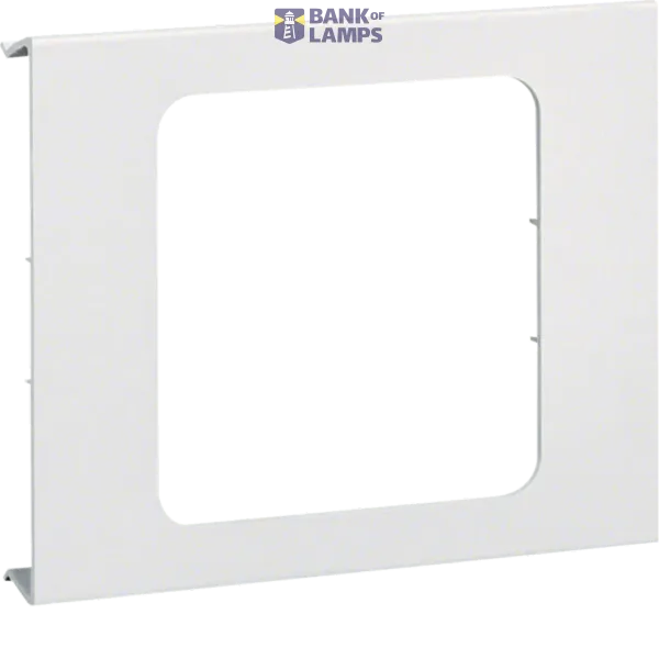 Pre-cut lid 1gang,BR70132,pure white image 1