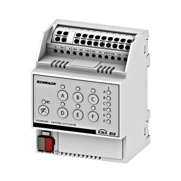 KNX Heating actuator, 6 outputs image 2
