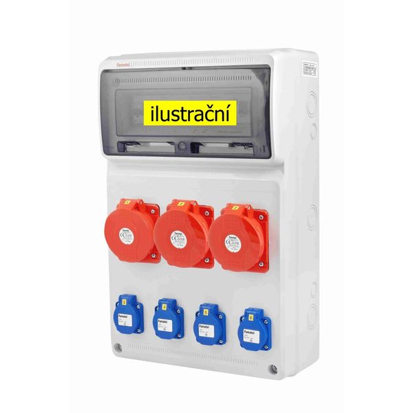 Cabinet ZSF40201000.1 /3952 socket IP44 image 2