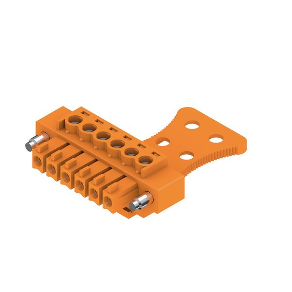 PCB plug-in connector, female plug, 3.81 mm, Number of poles: 6, 180°, Clamping yoke connection, Clamping range, max. : 1.5 mm², Box image 2