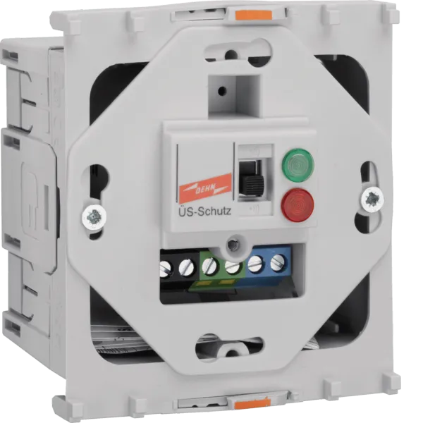 Surge protection module type 3 with clamping technology, halogen-free, front-latching image 1