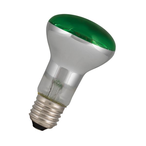 LED Filament R63 E27 240V 4W Green image 1