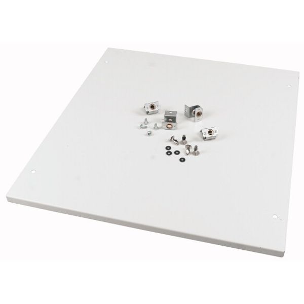 XMC06135 Snap-on cover, closed, HxW=650x1350mm, grey image 1