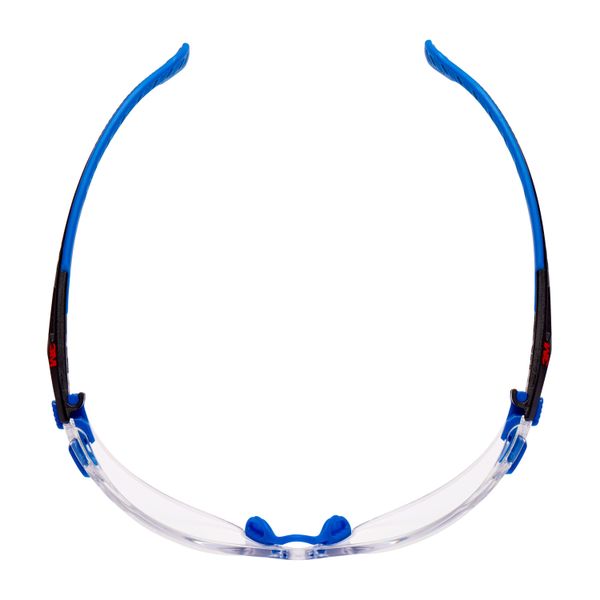 3M™ Solus™ 1000 Safety Glasses, Blue/Black Frame, Scotchgard™ Anti-Fog image 3
