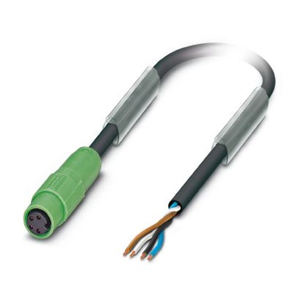 SAC4P1,025-PURM8SIFS 0,34FCB+W - Sensor/actuator cable image 2