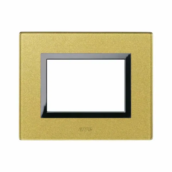 VERA44 GLASS FRONT PLATE GOLD    3M image 1