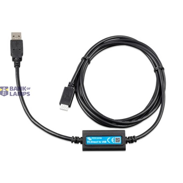 Victron Energy Data Cables & Interface VE.Direct Cable 1.8m (one side Right Angle conn) image 1