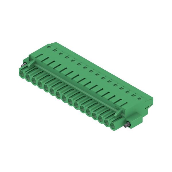PCB plug-in connector, female plug, 5.08 mm, Number of poles: 16, 180°, TOP connection, Clamping range, max. : 2.5 mm², Box image 1