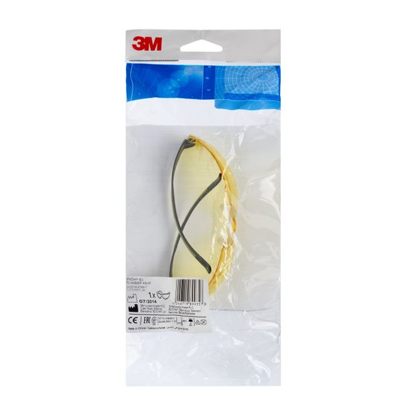 3M™ SecureFit™ 400 Safety Glasses, Black/Green frame, Anti-Scratch / A image 13