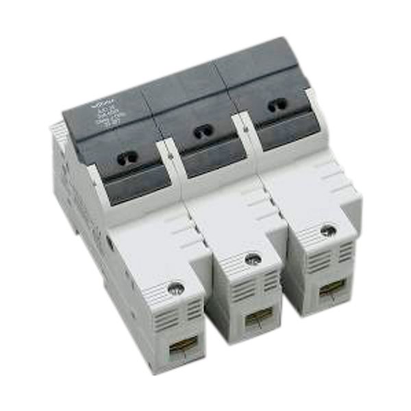 Holder for cylindrical fuses image 1