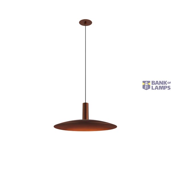 LALU®, pendant light, Led Base, Mix&Match, recessed, 150cm, 9.5W, 3000K, PHASE, bronze image 2