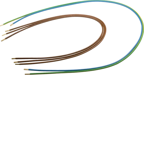 Outgoing wiring harness, univ.Z, 10mm², 5P., L1,2,3,N, PE=950, 950, 950, 1350, 1400, H/H image 1