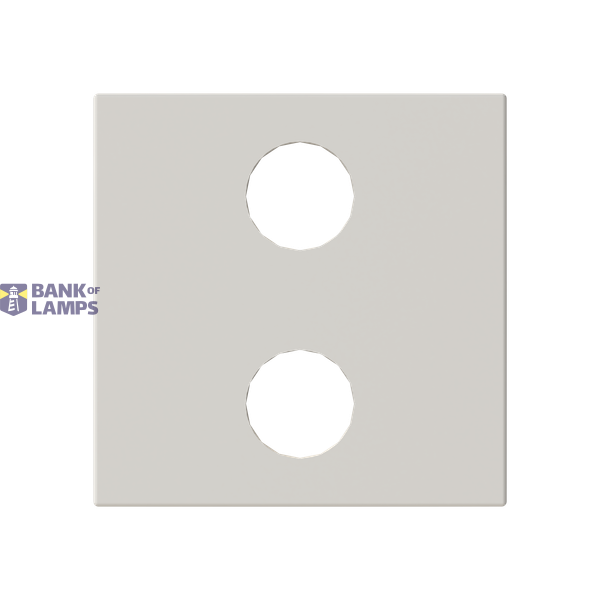 Cover plate - KNX 1/2-gang sensors - 2M - Dune image 1