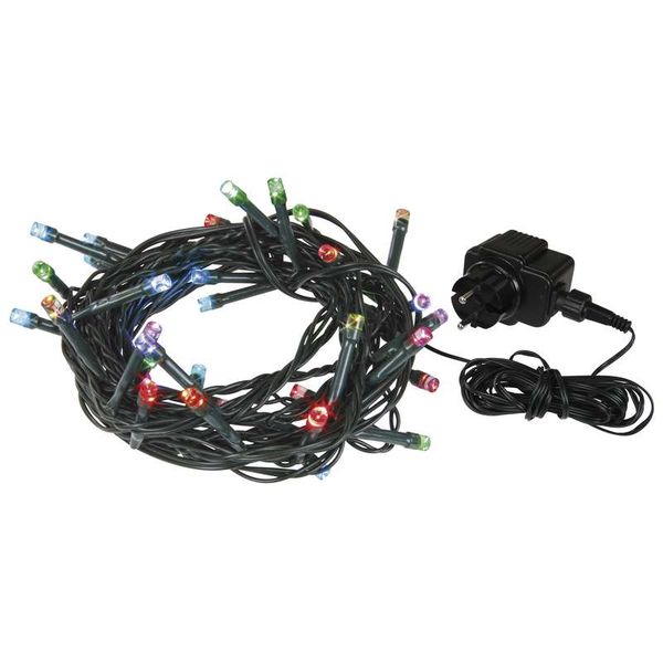 240 LED Christmas chain, 24m, multicolor image 1
