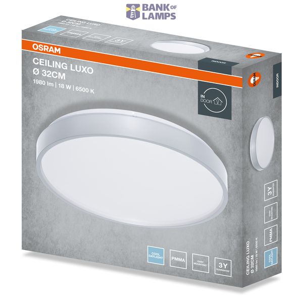 CEILING LUXO 18W 865 IP20 SI OSRAM image 2
