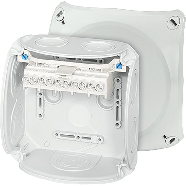 Cable box IP66, BM3, 1.5-6 mm², 5 poles, M25/32 membranes, Gray (DK 0606 G) image 3