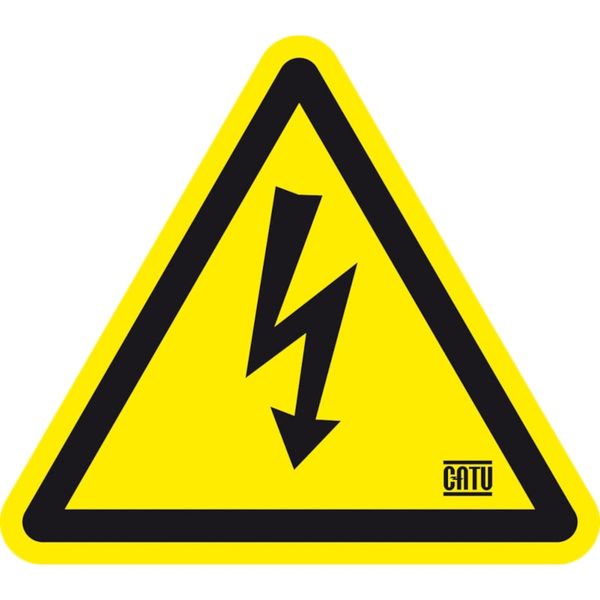 Triangular sticky labels - Side: 100 mm image 1