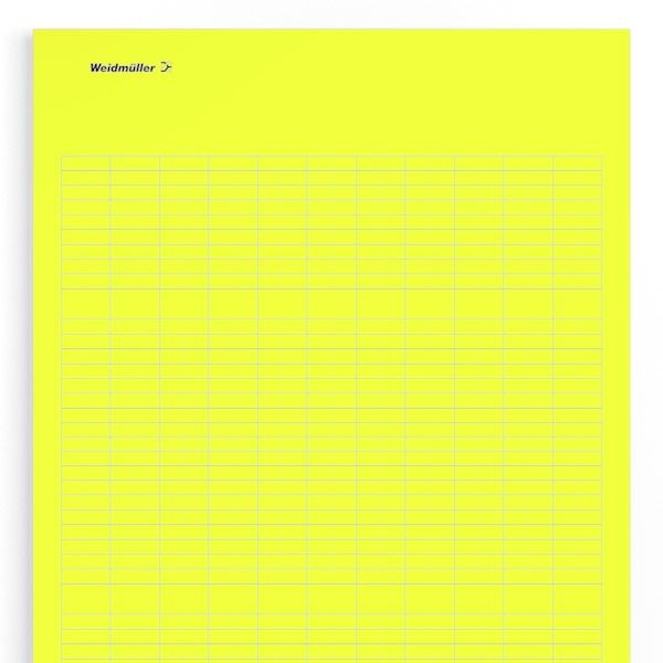 LaserMark, Device markers, 208 x 17.3 mm, Siemens, yellow image 2