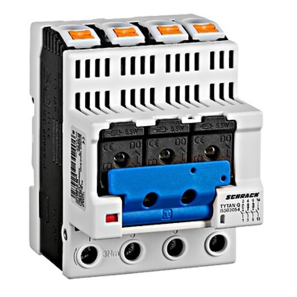 TYTAN Q Switch-disconnector-fuse D02, 3pole+Aux. switch, 63A image 1