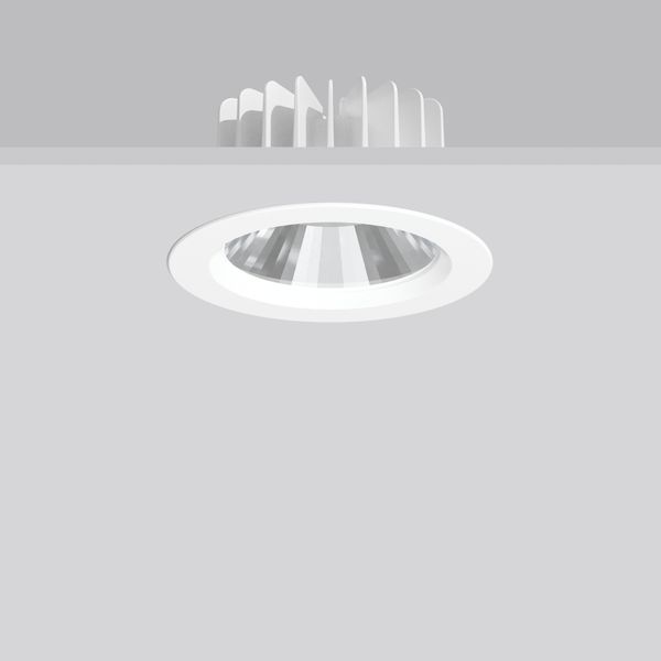 LEDONA round IP65, 12...25 W, 1500...3100 lm, 940, white, on/off Reces image 2