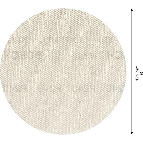 EXPERT M48 Sanding Net for Random Orbital Sanders 125 mm, G 24 5-pc image 2