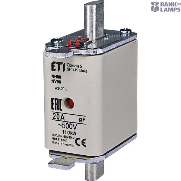 NH00/WT-00 gF 20A/500V image 1