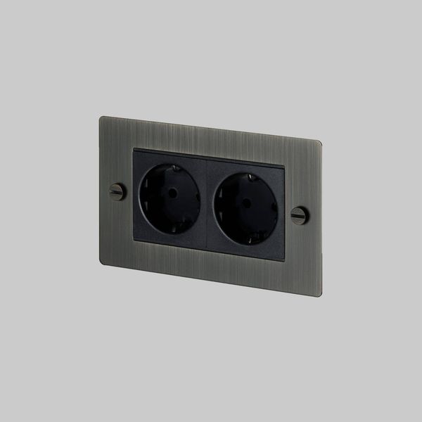 2G EURO SOCKET / SMOKED BRONZE image 1