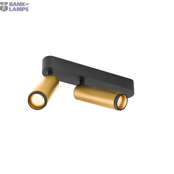 GRIP! M surface mount. ceiling dbl PHASE 3000K 28W 42ø gl/bl image 1